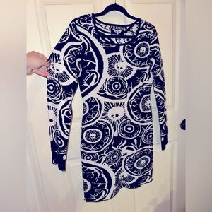 Killstar My Eye Goth Skulls Long Sleeve sweater Dress L fall Halloween spooky